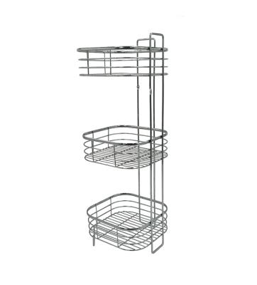 China Customized Viable Corner Wire Promotion Rack Stand Rack Wire Storage Racks for sale