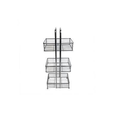 China Modern Wire Metal 3 Tiers Kitchen Accessories Storage Rack for sale