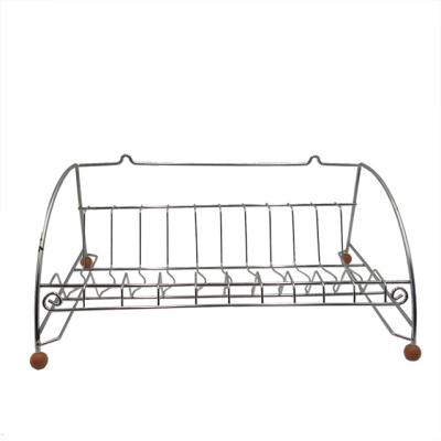 China Sustainable High Quality Buffet Drying Shllf Stainless Steel Dish Drain Rack for sale