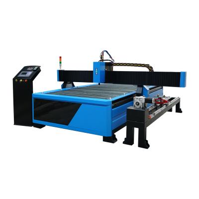 China Round 1325 Hotels Steel Plate Tube Metal Tube CNC Plasma Cutting Machine 1530 2030 2040 CNC Plasma Cutters for sale