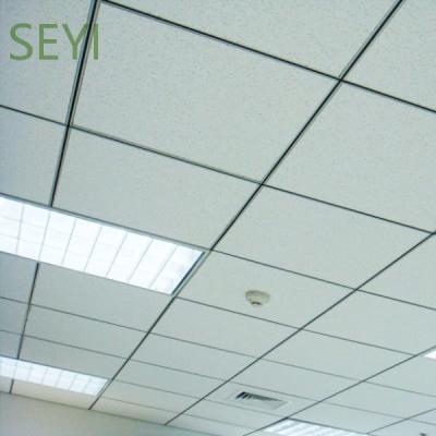 China Artistic Ceilings PVC Gypsum Board PVC Laminated Gypsum Board Ceiling Tiles With Edge Guard And Back Aluminum Foil for sale