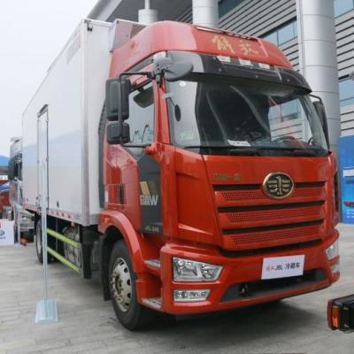 China FAW Jiefang J6L Refrigerated Tipper Dump Truck 240hp 4X2 6.8m for sale