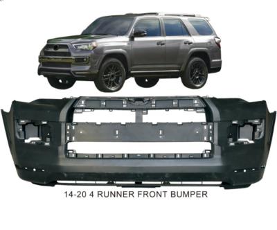 China Toyota 4 Runner Car Modification Accessories ABS Plastic Front And Rear Bumper for sale