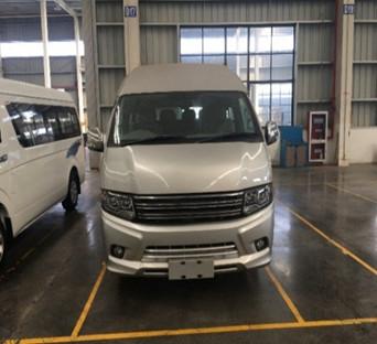 China Changan Hiace 5.4m Gasoline 15 Seater Used Passenger Bus 3TZ Engine for sale