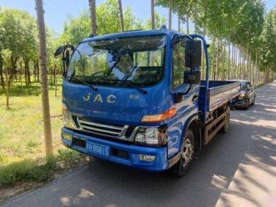 China Junlingsv6 JAC Cargo Used Heavy Duty Vrachtwagens 6 Hand150hp Te koop