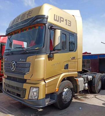 China Traktor Weichai WP13.500E501 Shacman benutzte Hochleistungs-LKW-Zugkraft-Masse 40 Tonne zu verkaufen