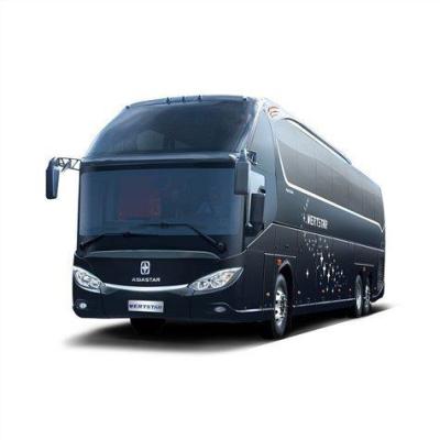 China WP12.430E50 Asiastar Luxury VIP Coach Single Deck Bus 13680mm for sale