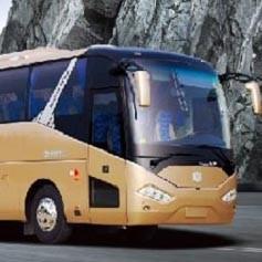 China Zhongtong 12m Long Distance Luxury Coach Bus 100km/H LCK6125HQ5A1 for sale