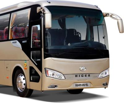 China Higger 11m 53 Seater Luxury Coach Bus 6 Speed Manual VIP Bus for sale