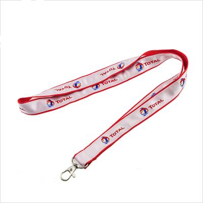 China Durable Hot Sale Polyester Double-layer Lanyard Promotional Gift Keychain Id Card Lanyards for sale