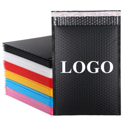 China Durable Many Gray Blue Green Colored Custom Logo Plastic Envelope Padded Postal Red Courier Mailing Shipping Bubble Bags for sale