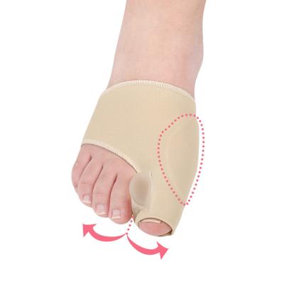 China Nylon Guard Toe Separator Bunion Corrector Stretch Nylon Hallux Valgus Protector Orthopedic Supplies for sale