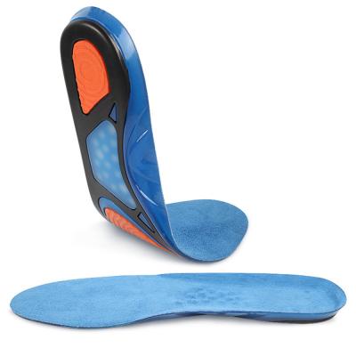 China Gel+Fabric Sports Orthopedic Insoles For Shoes Insoles Arch Foot Vargus Valgus Corrector Orthotic Insole Shoe Support Pad Inserts Cushion Eva for sale