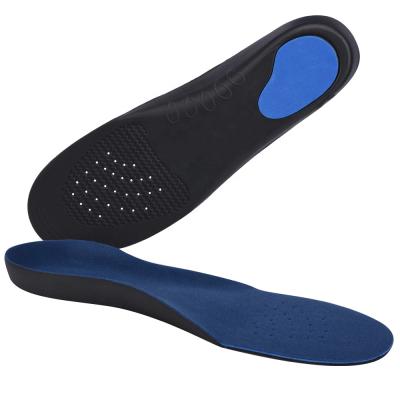 China Orthopedic EVA+fabric 3D EVA Insoles Flat Feet Arch Support Shoe Inserts For Men And Women Shoes for sale