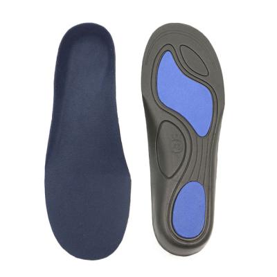 China EVA+Gel+Fabric 3D Insoles Arch Shoe Protector Insole High Flat Foot Arch Support Orthopedic Flat Insoles Orthotic Insoles for sale