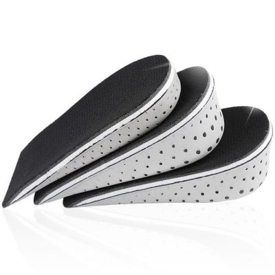 China Breathable Memory Foam Women Or Mens Height Increasing Shoes Insole for sale