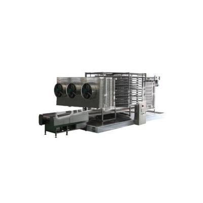 China High Quality Food Seafood Single Screw Quick-freezing Machine for sale