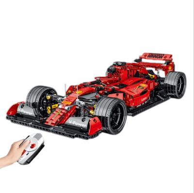 China Red Remote Control Model Children's Building Toy High Quality New Product F1 Car Educational Toys for sale