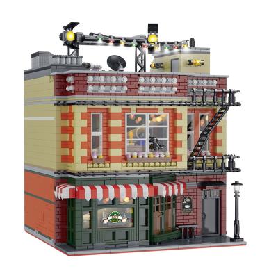 China City View Building Toy The Last Street Diy Model Toy Set Modular Building Block Set for sale