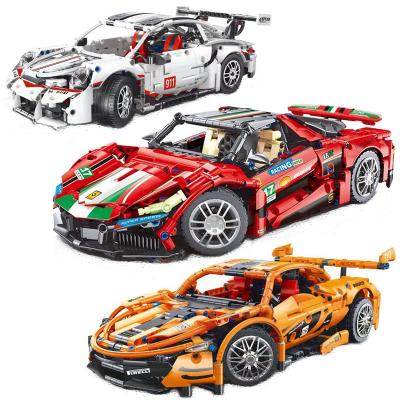 China MODEL TOY Compatible With Lego High-Tech MOC RSR Super Race Car Building Block Models Vehicle Bricks Toys For Boys Children Christmas Gifts for sale