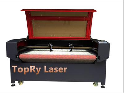 China Leather Material Auto Feeding Laser Cutting / Engraving Machine(JM1680T-AF) for sale