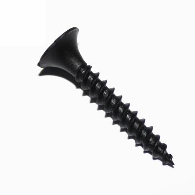 China Pan Chinese Supplier SDS Metal Construction Screws Black Oxide Pan Head Screw for sale