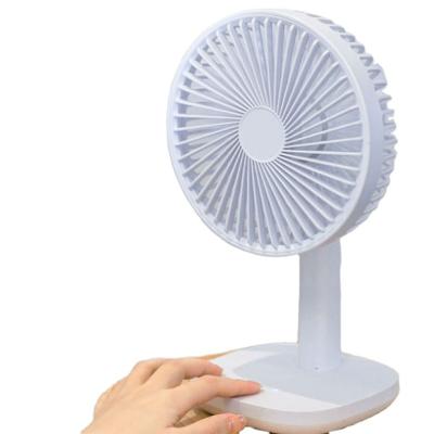 China Auto Swing Bulk Plastic Portable Stand/Rechargeable Portable Summer Fans Quiet Battery Mini Electric Small Fan 6 inh Household Desktop USB Rechargeable Table for sale