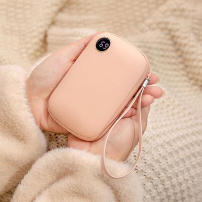 China Hand Heater Reusable Multi Function Power Bank USB Electric Heater Hand Heater Rechargeable Battery Power Bank/Heater for sale