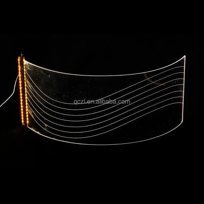 China 2021 new grade living room creative simple acrylic sequin lamp Nordic modern bedroom top lamp for sale