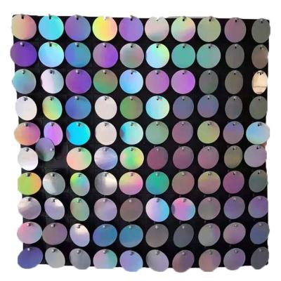 China CLASSIC decorative wind activate shimmer sequin glitter wall panel to wedding backdrop decoration for sale