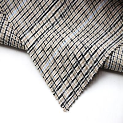 China Anti Pill 64%T 32%R 4%Sp Rayon Poly Spandex Yarn-dyed Fabric For Plaid Dress Girls for sale