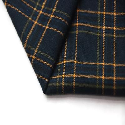 China Anti Pill 65%T 33%R 2%Sp Rayon Poly Spandex Yarn-Dyed Fabric 293GSM For Plaid Dress Girls for sale