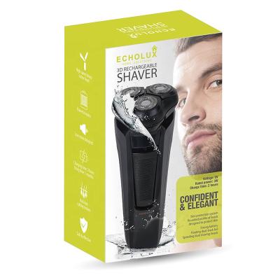 China Triple Blade Shaver Grooming Kit Three Head Beard Hair Cordless Rechargeable Electric Shaver 3D Shaver For Men for sale