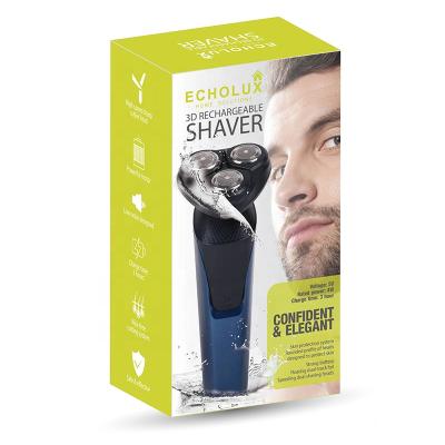 China Blade New Arrivals 3D Triple Floating Head Electric Shaver For Men Beard Razor Washable Rotary Rechargeable Cordless Electric Shaver for sale