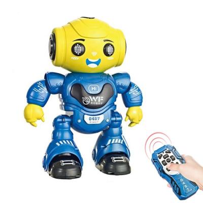 China Smart Programmable Toy Robot Battery Operated Remote Control Toy with Control Color Infrared Light and Magic Song for sale