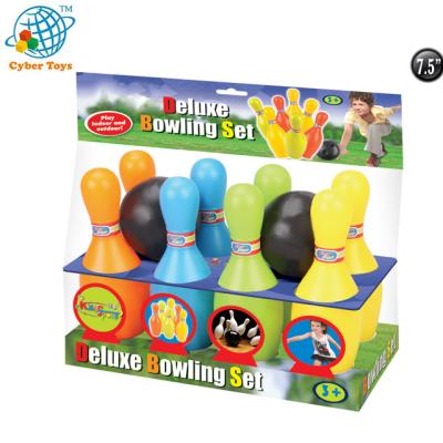 China Wholesale Plastic Funny Indoor Sports Game Set Bowling Pins Toy for sale