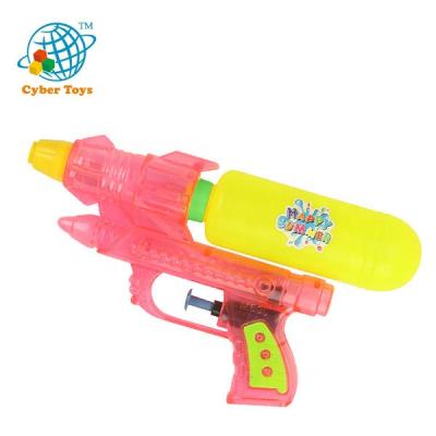 China Summer Toys Cheap Plastic Transparent Water Toy Guns Water Guns For Kids for sale