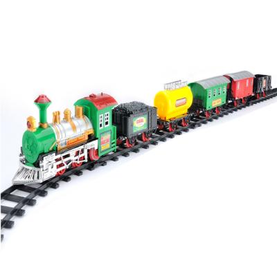 China Wholesale Electronic Classic Lighthouse Model Realistic Sound Toy Train For Kids Train Set With Eco-friendly Material for sale