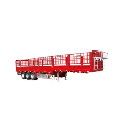 China Universal Barrier Flower Basket Trailer Truck Trailer Barrier Flower Basket Trailers for sale