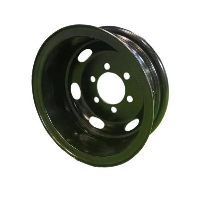 China Semi Trailer Factory Price Tire Ring Steel Rim Steel Size Customized Steel Rim for sale