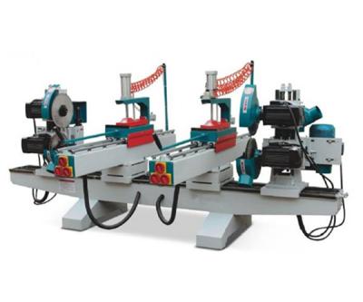 China VERTICAL vertical and horizontal double end cut saw tenoner make machine trimmer shaper for sale