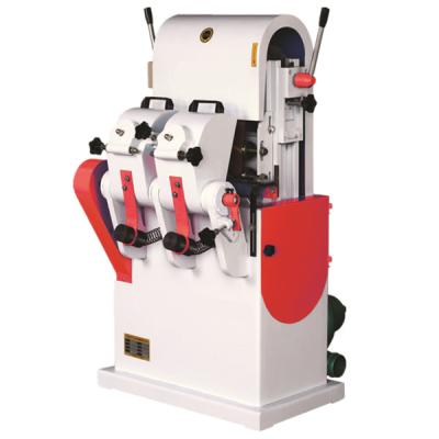 China Factory Double Belt Round Shank Sander Wood Handle Bar Rod Pole Polishing Sanding Machine for sale