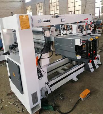 China 2 Rows Horizontal 1 Shaft Multi Array Multi Array Vertical 1 Shaft Panel Boring Machine Woodworking Mill 3 Main Hole Boring Machine for sale