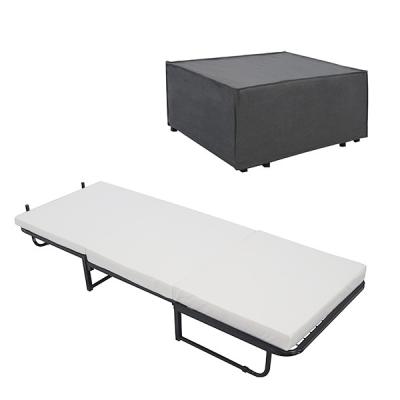 China Muti-function Folding Stool Metal Bed Stool Extra Folding Chair for sale