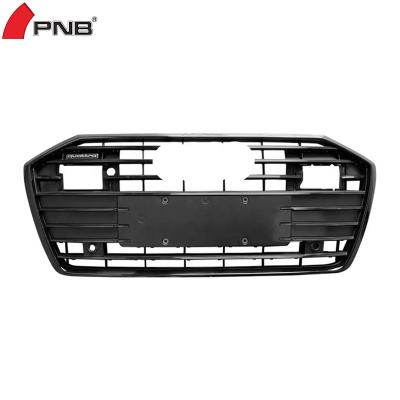 China Front Upgrade Sport Grille RS6 Style Honeycomb For Audi A6 C8 With PRS Without Acc Hole 2019 2020 2021 for sale