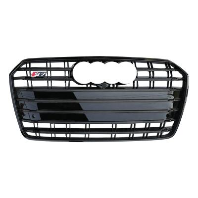 China A7 S7 Styling Car Auto Parts Front Bumper Grill For Audi A7 S7 C7.5 2017 2018 2016 Radiator Grill ABS Material for sale