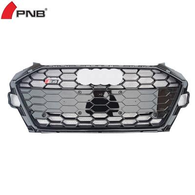 China Update Sport A4L Raw Black Grill Suitable for Audi A4/A4L 2021 2022 Standard Version 2020 for sale