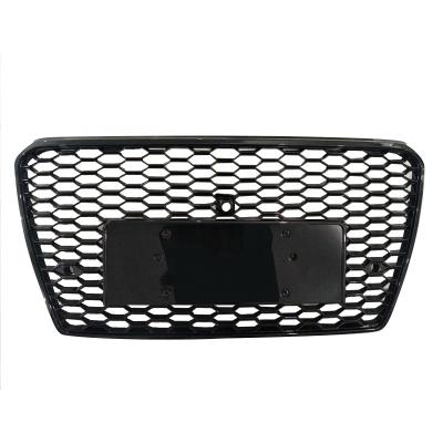 China A7 S7 Styling For Audi A7 S7 Change To 2009 RS7 Front Bumper Grille Honeycomb Radiator Mesh Grill ABS Material 2009 2011 2012 2013 2014 2015 for sale