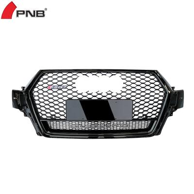 China Front Honeycomb Car Grill Manufacturers For Audi Q7 2017 2018 2019 Grill Refit RSQ7 2016 for sale