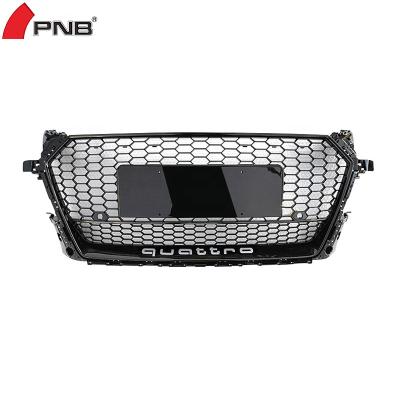 China Honeycomb car ttrs front grill with quattro makers for audi TT 2015 2016 2017 2018 grill for sale